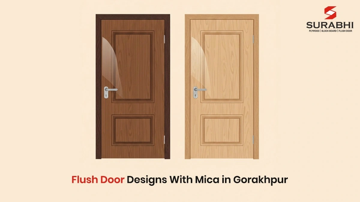 Flush Door Designs With Mica in Gorakhpur – Surabhi Udhyog