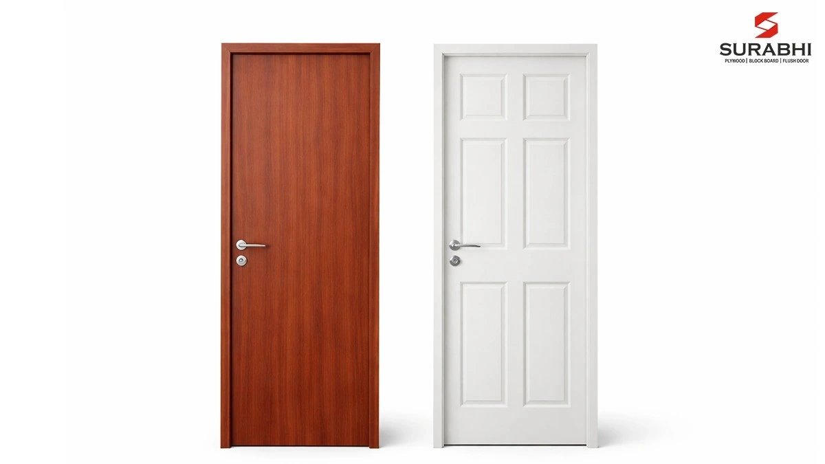 Flush Door vs Panel Door: Which One is Better for Indian Homes?